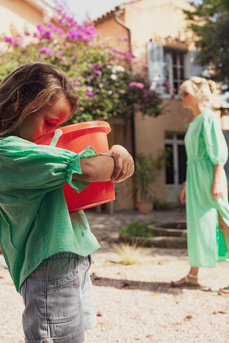 Blouse Toscane vert mint-Enfant-VERT MINT-marlot-paris