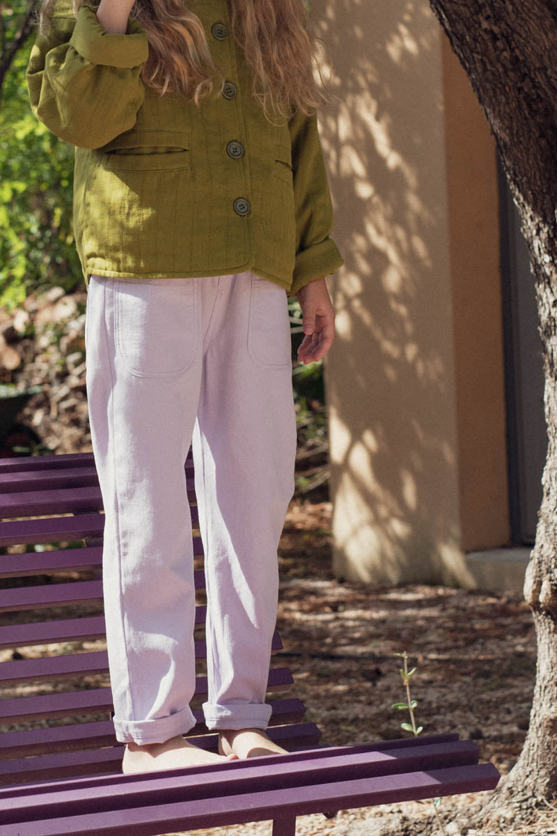 Pantalon Prune lilas-Enfant-lilas-marlot-paris