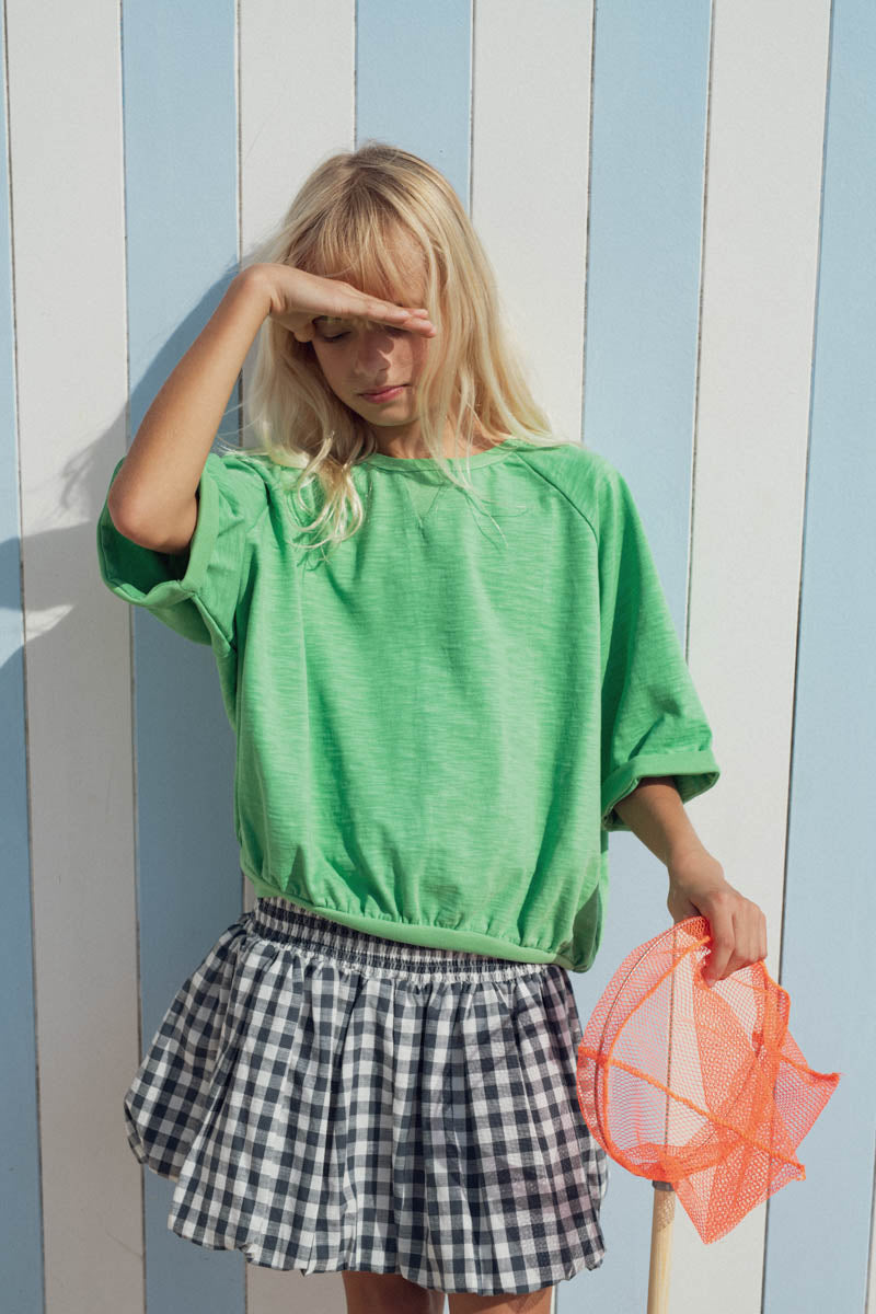 Sweat Zélie vert aqua-Enfant-VERT AQUA-marlot-paris