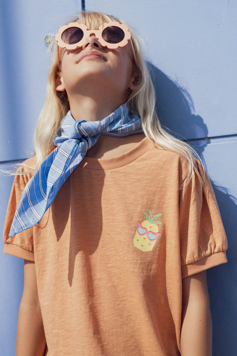 Tee-shirt Capri argile-Enfant-argile-marlot-paris