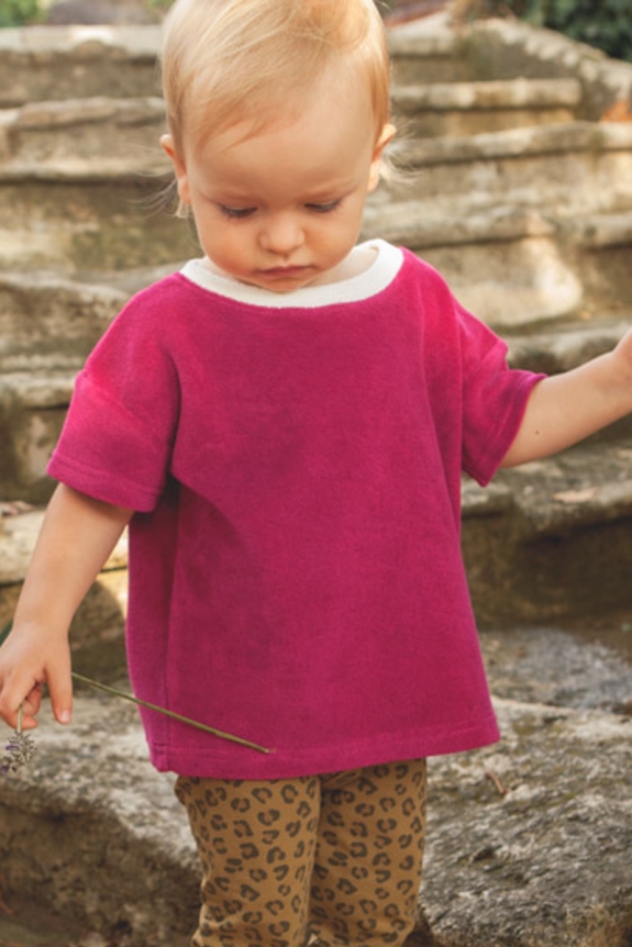 AUGUSTO BABY T-SHIRT berry pink