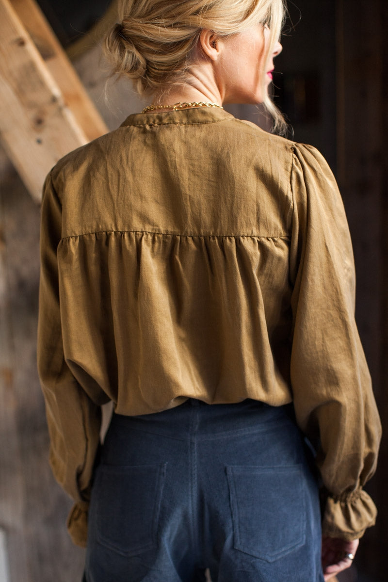Blouse Peony bronze-ARCHIVES-bronze-marlot-paris