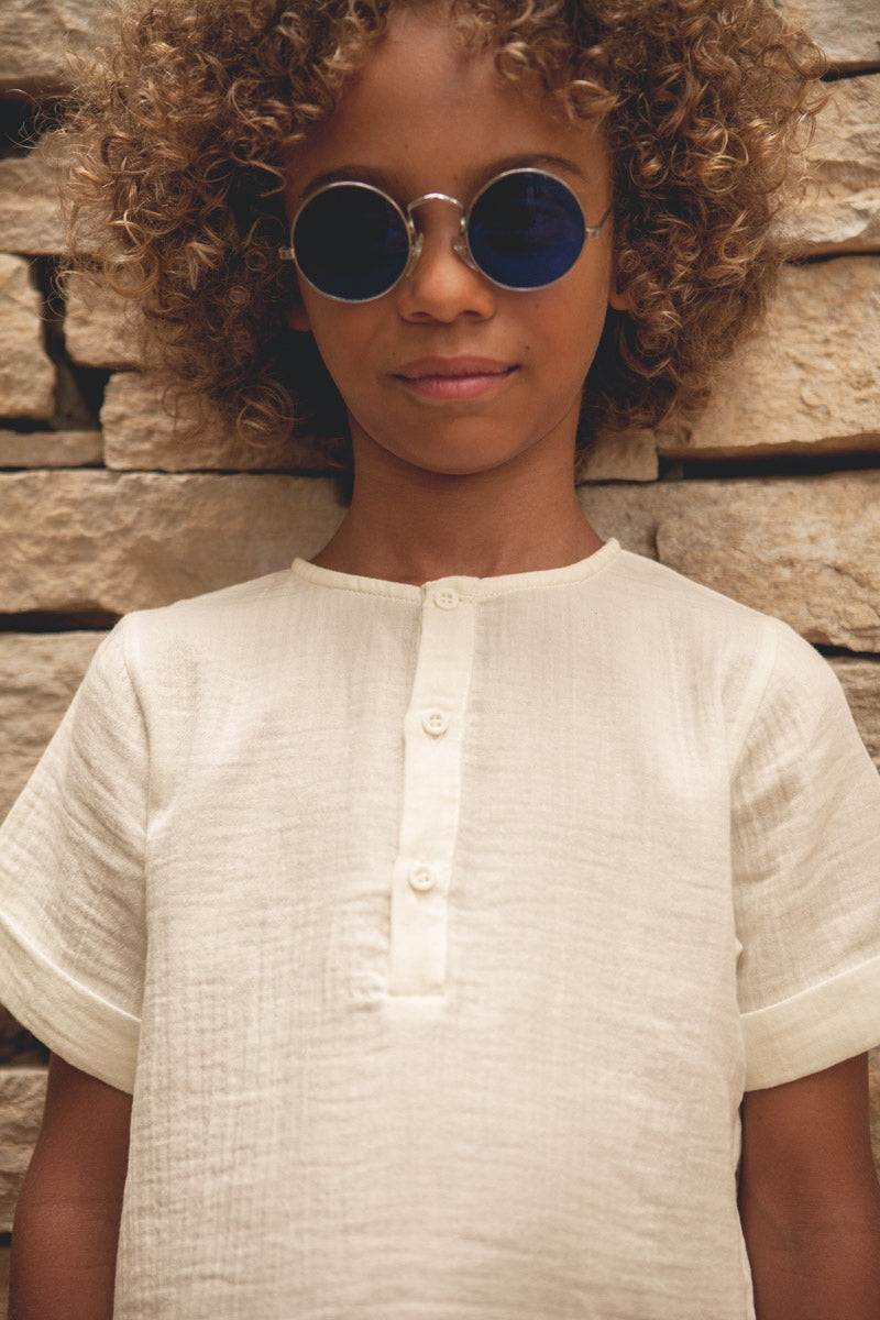 CHEMISE MARCO vanille-OUTLET-vanille-marlot-paris
