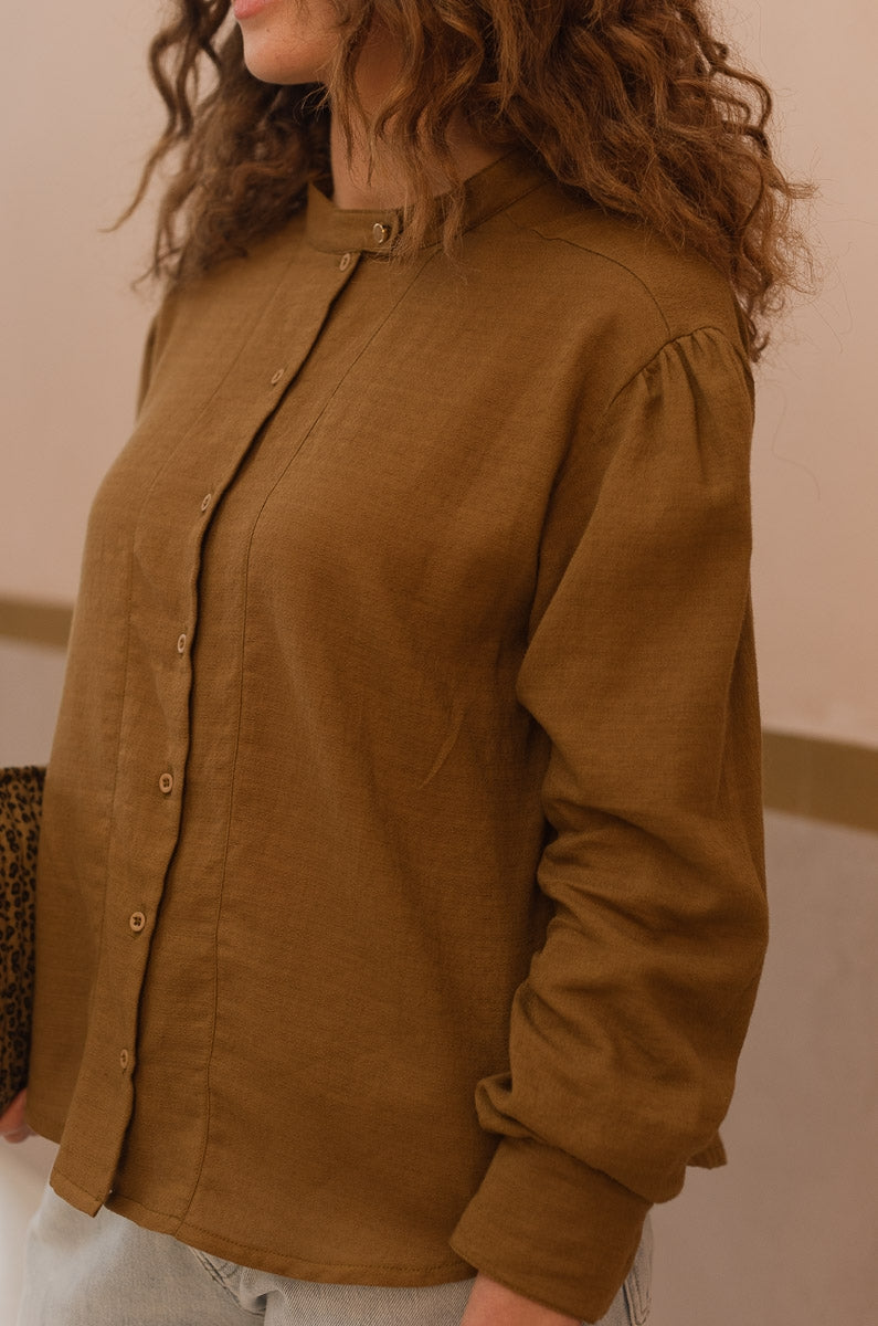 Chemise Argentine ambre-FEMME-ambre-marlot-paris