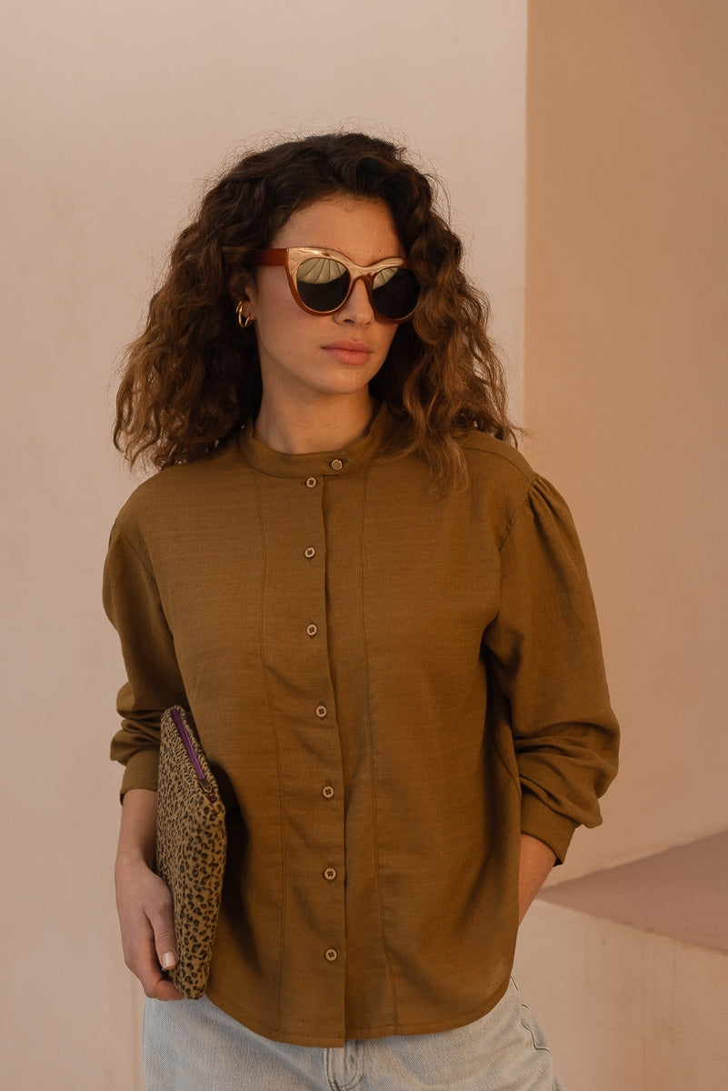 Chemise Argentine ambre-FEMME-ambre-marlot-paris