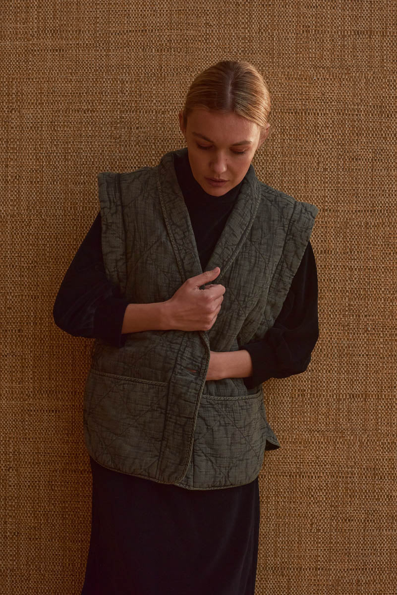 Veste Anab carbone