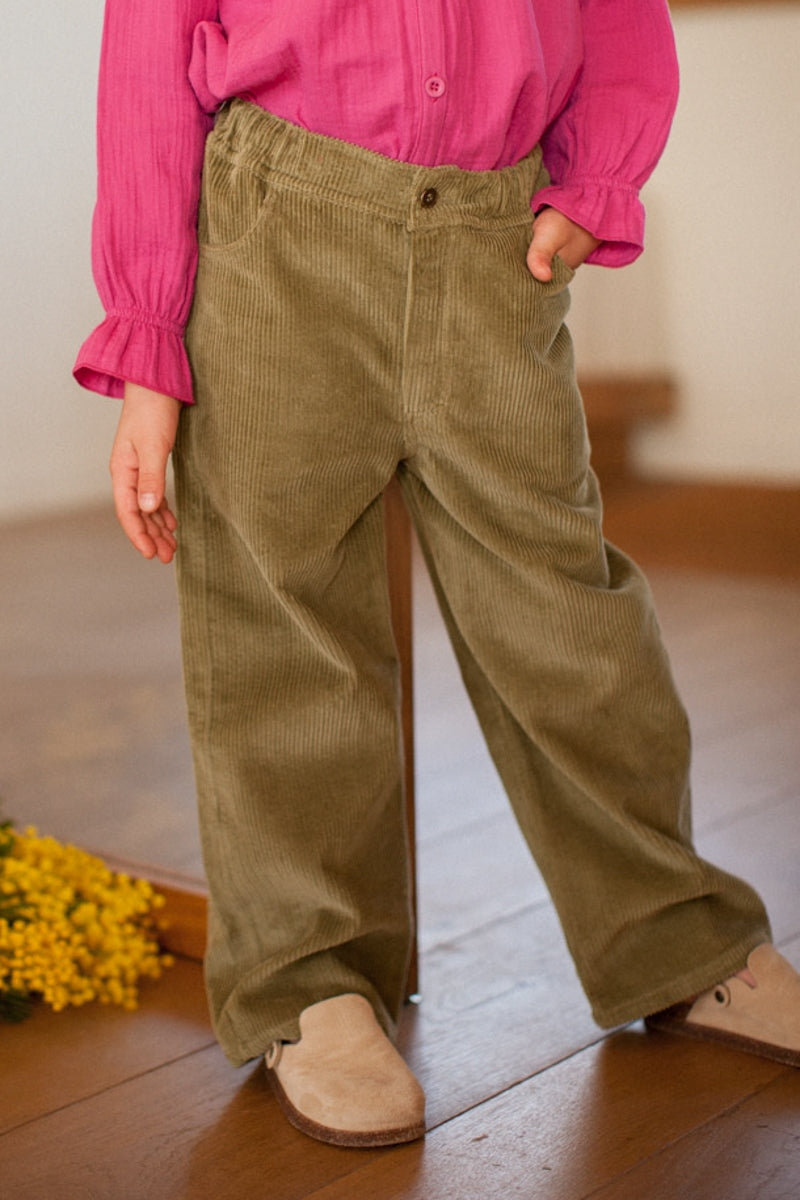 PANTALON ALBIE kaki-ARCHIVES-kaki-marlot-paris