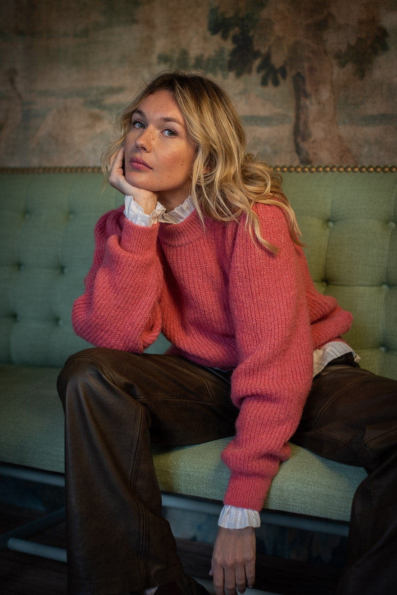 Pull Honorine Bubble gum-FEMME-bubble gum-marlot-paris