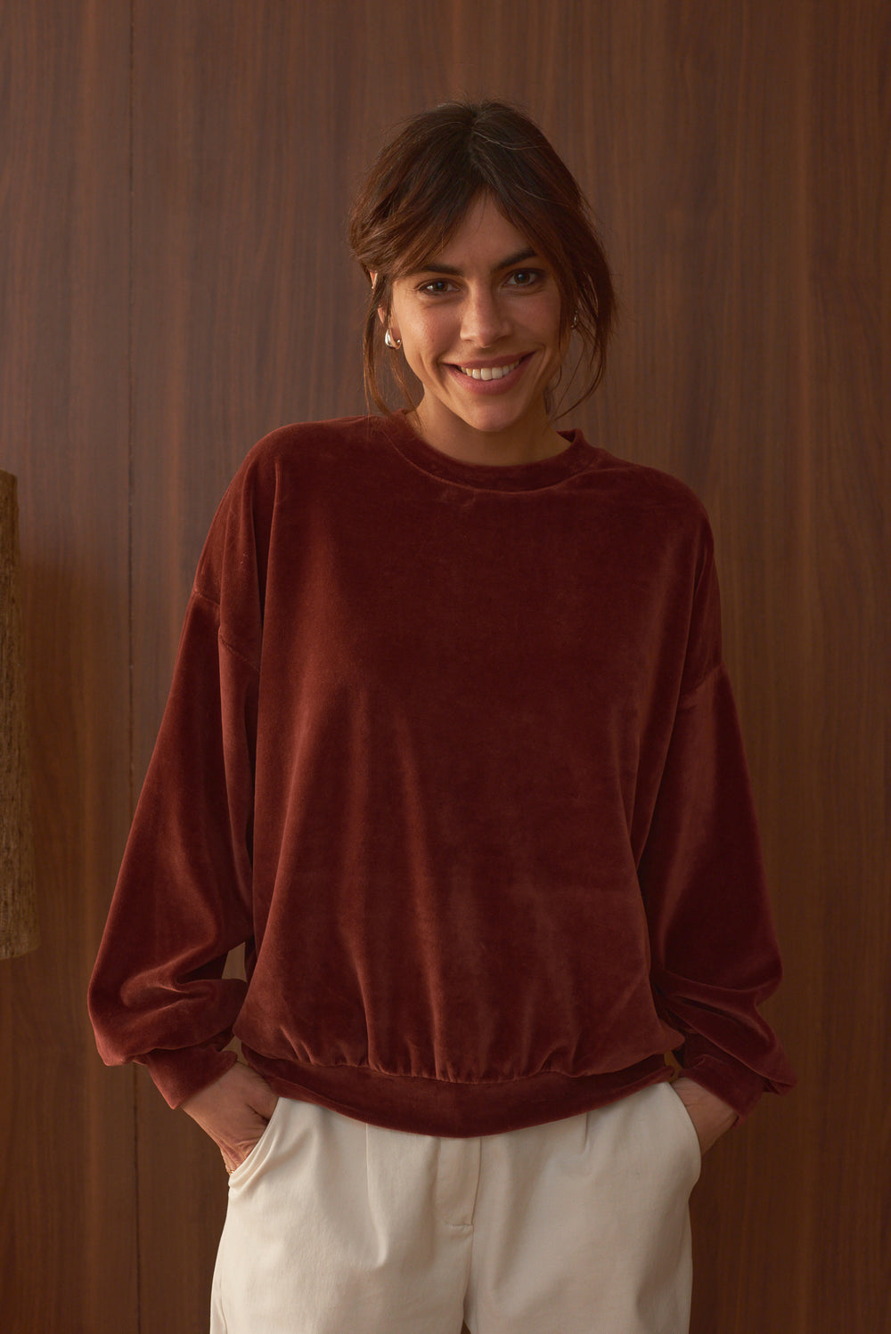 Jane brown sweatshirt