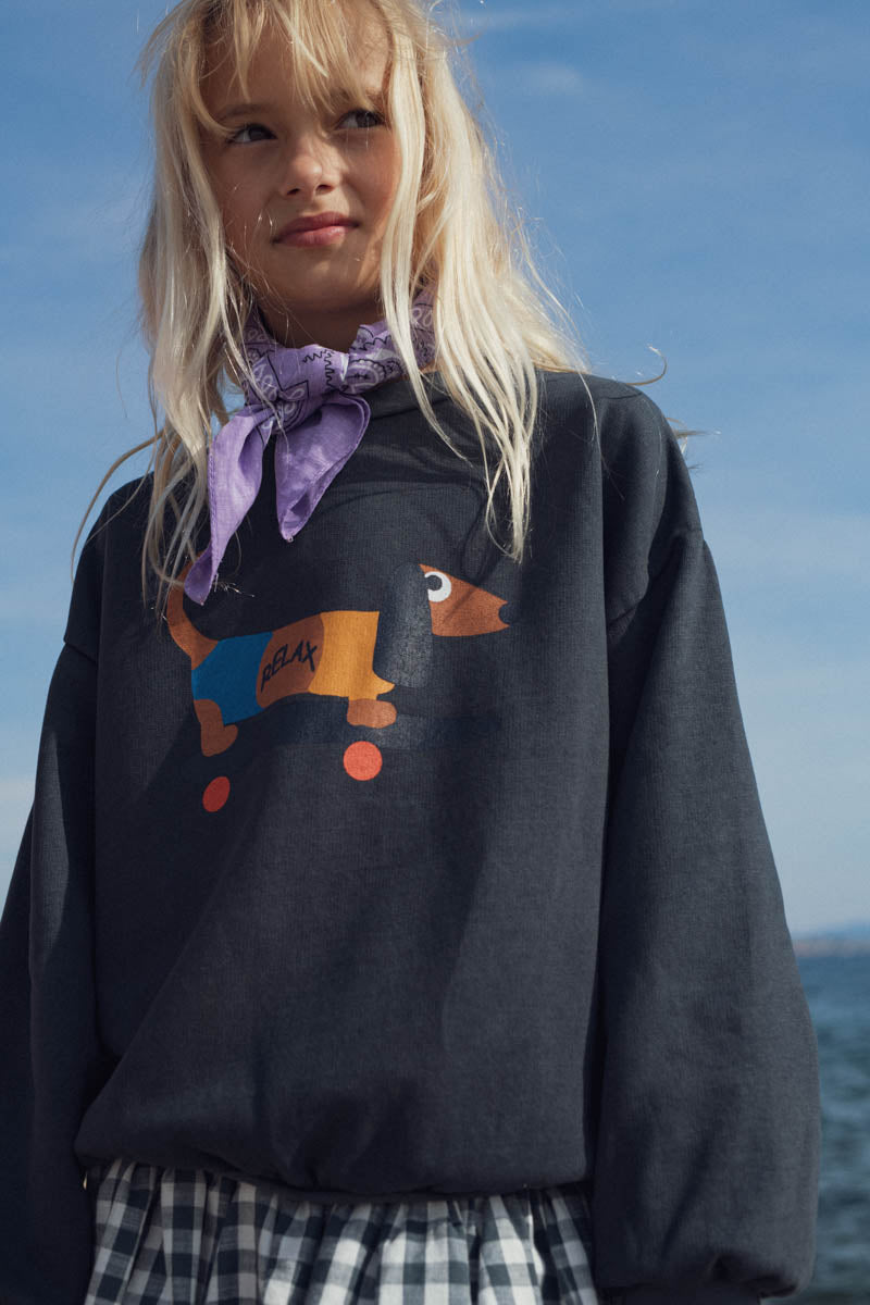 Sweat Maxime indigo-Enfant-BLEU INDIGO-marlot-paris