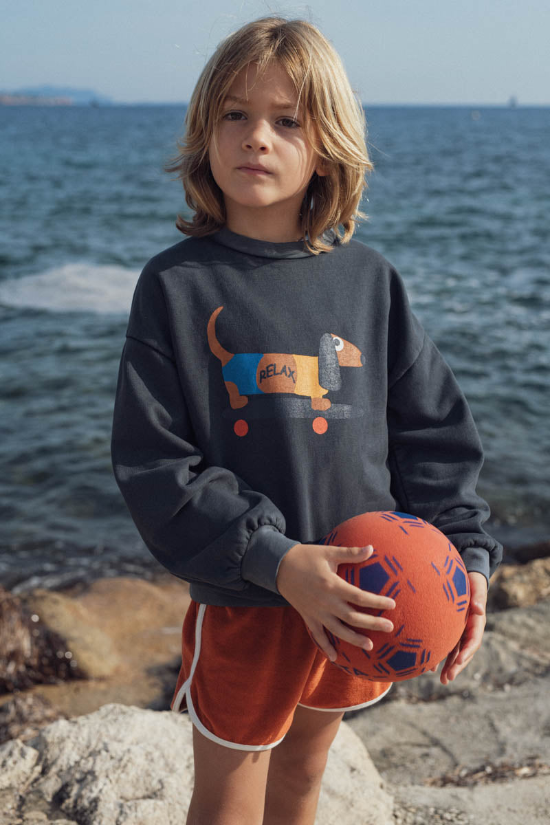 Sweat Maxime indigo-Enfant-BLEU INDIGO-marlot-paris