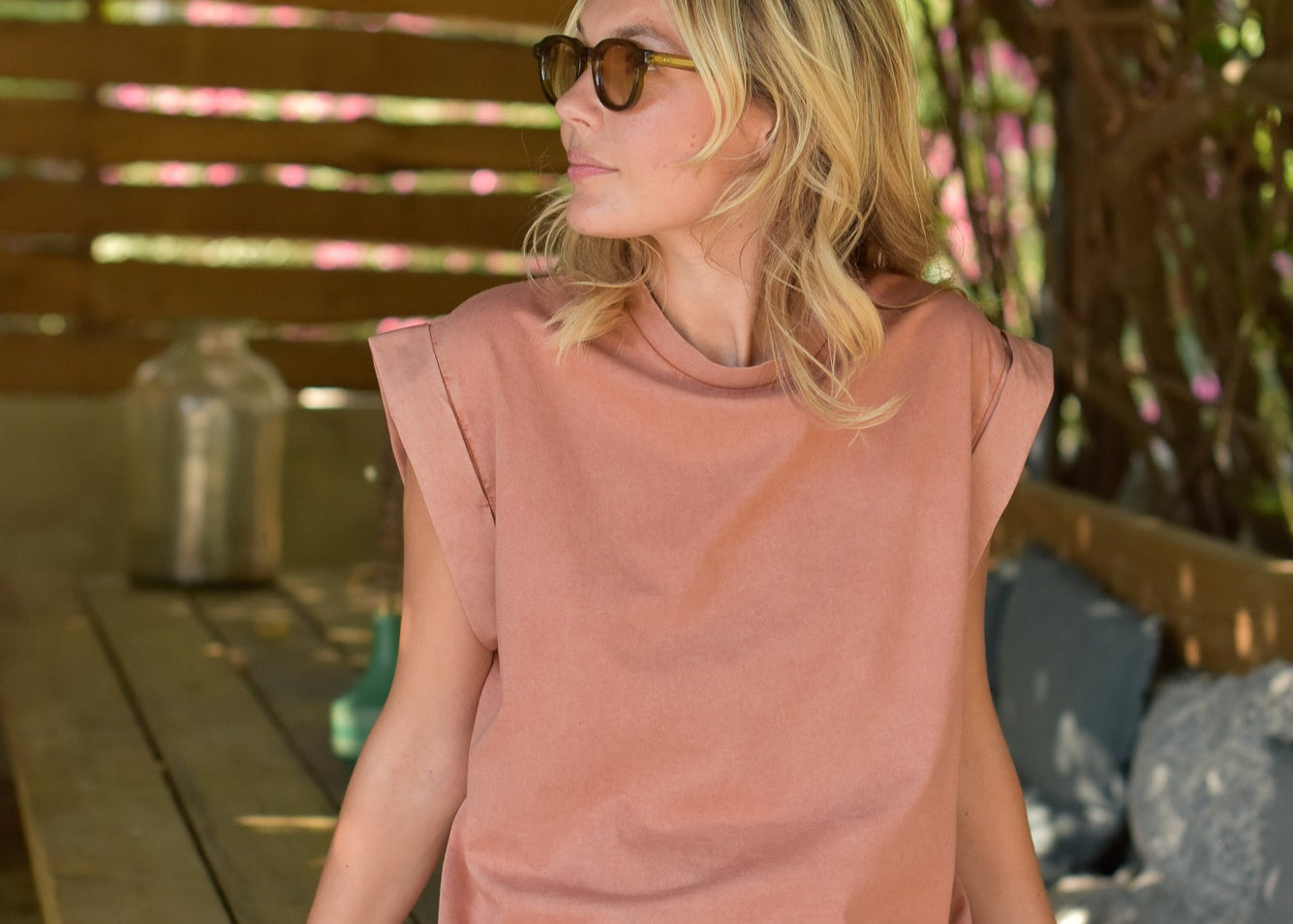 look femme tee-shirt coton bio marlot paris
